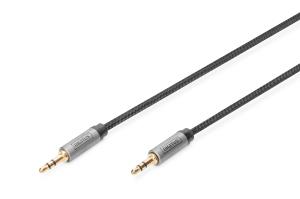 AUX Audio Cable Stereo 3.5mm Male to Male Aluminum Housing Gold plated,with NYLON Jacket 3m