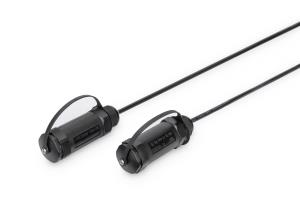 4K HDMI AOC Connection Cable armoured Protection for Plugs IP 68 15m. 4Kx2Ka60HZ