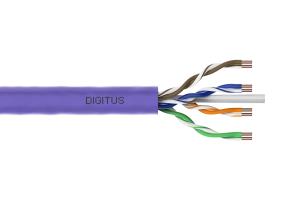 Installation Cable - CAT6 - U/UTP - 100m - Purple - AWG 23/1