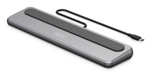 USB-C 8K docking station 12-port - 2x HDMI / DP / 3x USB-A 3.2 Gen 2 / USB-C 3.2 Gen 2 / RJ45 / card reader / 3.5 mm - 100W USB-C Power Delivery