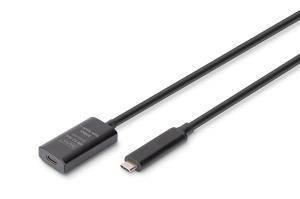 Active USB-C Extension Cable - 10G USB 3.2 Gen2 USB-C - USB-C (M/F) - 5m