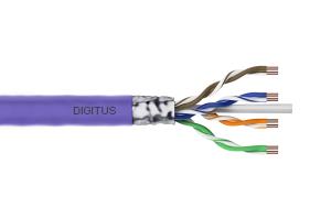 installation cable - CAT6 - U/FTP - Cca - 100m - purple