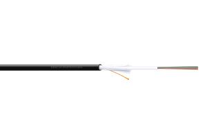 Fiber Indoor/outdoor installation cable - A/I-DQ (ZN) BH 9/125� OS2, 12 fibers, BauPVO Dca, LSZH, 100m