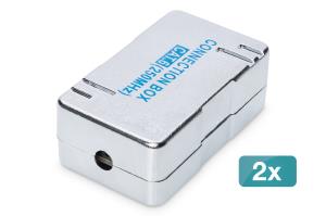 connection module for twisted pair cables LSA shielded CAT6 - 2 pieces