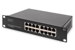 10 inch Switch - 16-port Gigabit Unmanaged 16-port, 10 inch, unmanaged