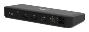 Office docking station USB-C - 3x USB-C 11 devices - 100W USB Power Delivery - EU