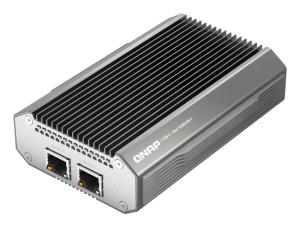 USB 4 Type-C to Dual-Port 10GBASE-T RJ45 Network Adapter - Compatible with USB 4 and Thunderbolt 3/4 Ports