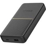 Power Bank 15k Mah USB Ac 18w USB Pd Black