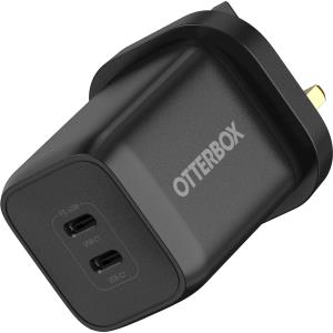 Standard Wall Charger 65W GaN UK - 1X USB-C 45W + 1X USB-C 20W USB-PD
