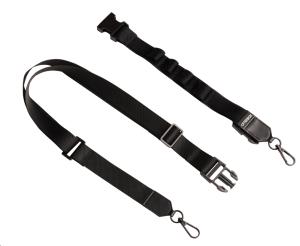 Case Attachment - 2-in-1 Crossbody Strap - Black