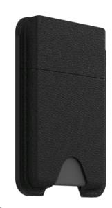 MagSafe Wallet - Symmetry Series Cactus Leather - Vanta Black
