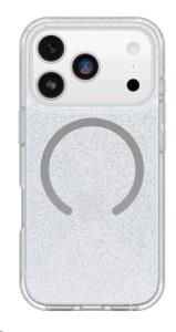 iPhone 17 Pro Case - React Series - Stardust (Clear Glitter)