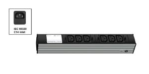 BASIC PDU DI STRIP 6XIEC C13 10A 1 PHSE EURO