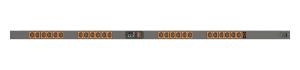 Geist Rack PDU outlet metered 0U input IEC 60320 C20 power inlet 230V 16A locking IEC60