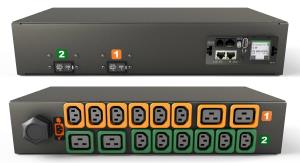 Vertiv Geist Rack PDU Monitored (Unit Level) EC 0U input IEC 60309 230/400V 3x32A RCM combi ou