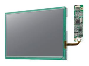 6.5in 640x480 Lvds 800nits -10-60c LED 6/8bits 50k 4-wire Touch Controller USB C