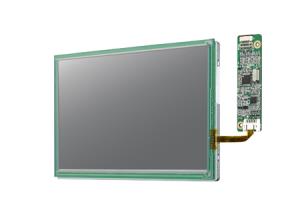 10.1in 1024x600 Lvds 550nits -5-60c LED 6/8bits 50k 4-wire Touch Controller USB