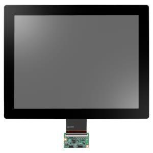 12.1in 1024x768 Lvds 500nits -20 -70c LED 30k W/projected Capacitive Touch Touch