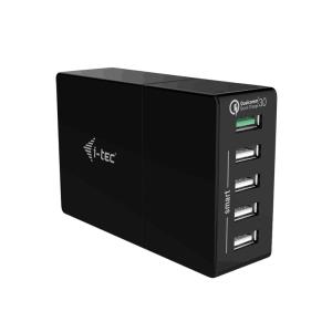 Smart Charger 5-ports 52w/2.4a Black Uk