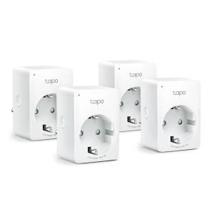 Smart Wi-Fi Socket Mini Tapo P100 Energy Monitoring 4 Pack Fr