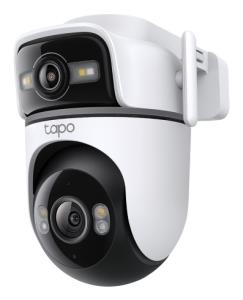 Wi-Fi Camera Pan/tilt Outdoor Dual Lens Tc47 White