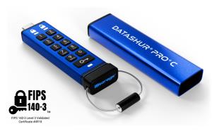 datAshur PRO+C - 512GB encrypted USB Stick - USB-C 3.2 Gen 1 - 256-bit