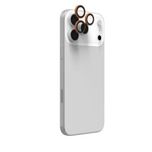 Premium GL (CameraRings) Apple Basin/Zion/16 Pro/16 Pro Max/15 Pro/15 Pro Max Orange