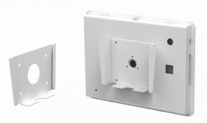 VESA Wall Mount Bracket - Fixed Cable Management Mount - White (ENWMW)