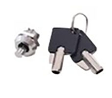 Keyed Different Cylinders (All Key Sets are Different) - Silver