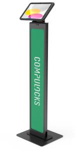 Bundle / BrandMe Floor Stand + PowerMove For iPad 10th-11th (a16) Gen - Black
