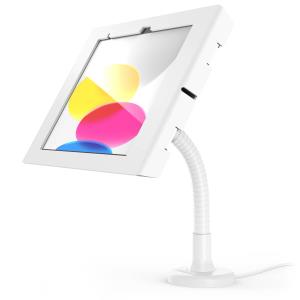 Bundle / Flex Counter Top + Apex Secured Enclosure Wall Mount for iPad 10th-11th (A16) Gen - White