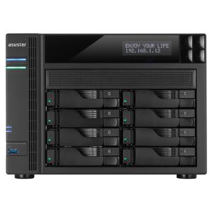 As-7008t 8bay Storage System 3.5GHz 2GB 2x Gbe 3x USB3 2x USB2 Hdmi