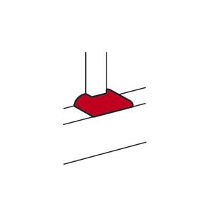 Dlp T Piece Gutter B50 H105