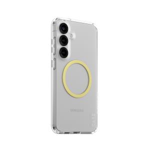 CARE by PanzerGlass Flagship Case Transparent Urban Combat with Color1 QI Compatible Samsung S25 Plu