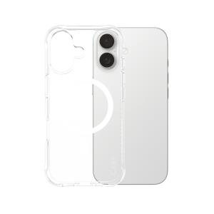 Fashionable Case Samba Transparent w. White MagSafe iPhone 17 (BULK)