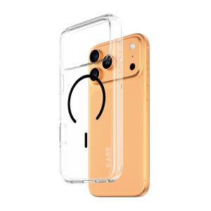 Flagship Case Transparent Urban Combat w. Black MagSafe iPhone 17 Pro Max