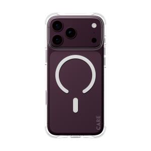 CARE Fashionable Case Samba Transparent w. White MagSafe iPhone 18 Pro Max