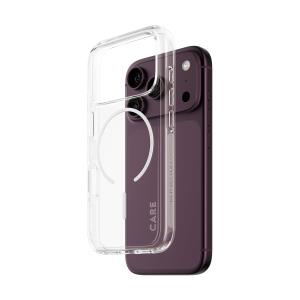 CARE Flagship Case Transparent Urban Explorer w. White Magsafe iPhone 18 Pro