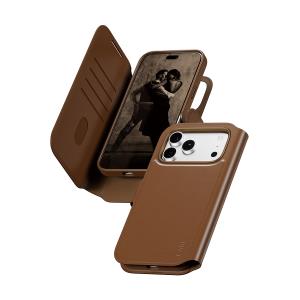 Tango 2-in-1 Wallet Case Brown w. MagSafe Apple iPhone 18 Pro Max/17 Pro Max