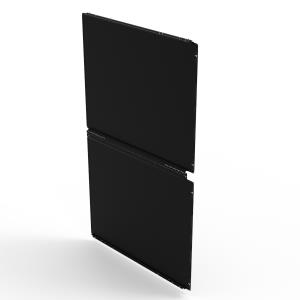 Side Panel - Slide In - 800mm - 52u  - Black With Mounting Set