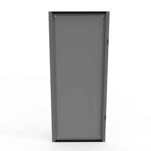 Cover Plate L Cable Management - 800mm - Black