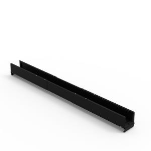 Telescopic Cable Bridge - 150mm X 1400mm - Black
