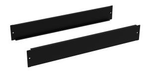 Set Of 2 Blind Plinths 1200 X 200mm Black
