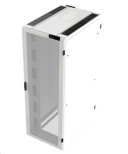 Nexpand Cabinet - 42u - Airtight No Side Panels - 600x1200mm(wxd) - White With Cable Finger
