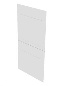Center Panel Fs Side - Wl Standard - 325x2500(wxh) - White