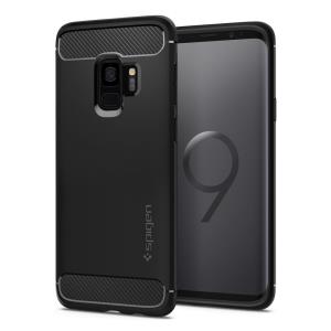 Galaxy S9 Case Rugged Armor Matte Black