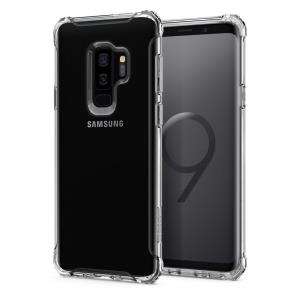 Galaxy S9+ Case Rugged Armor Crystal Clear