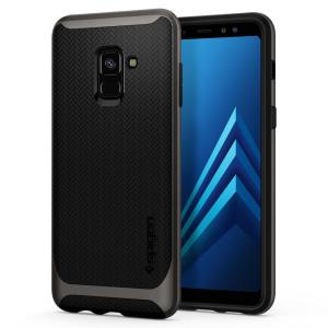 Galaxy A8 (2018) Case Neo Hybrid Gunmetal