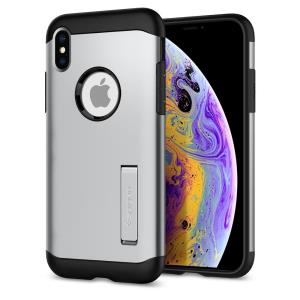 New iPhone 5.8in Case Slim Armor Satin Silver