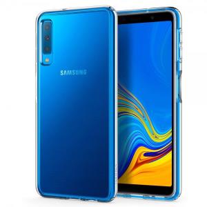 Galaxy A7 2018 Case Liquid Crystal Crystal Clear